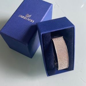 Swarovski Silver/White Pave Bangle
